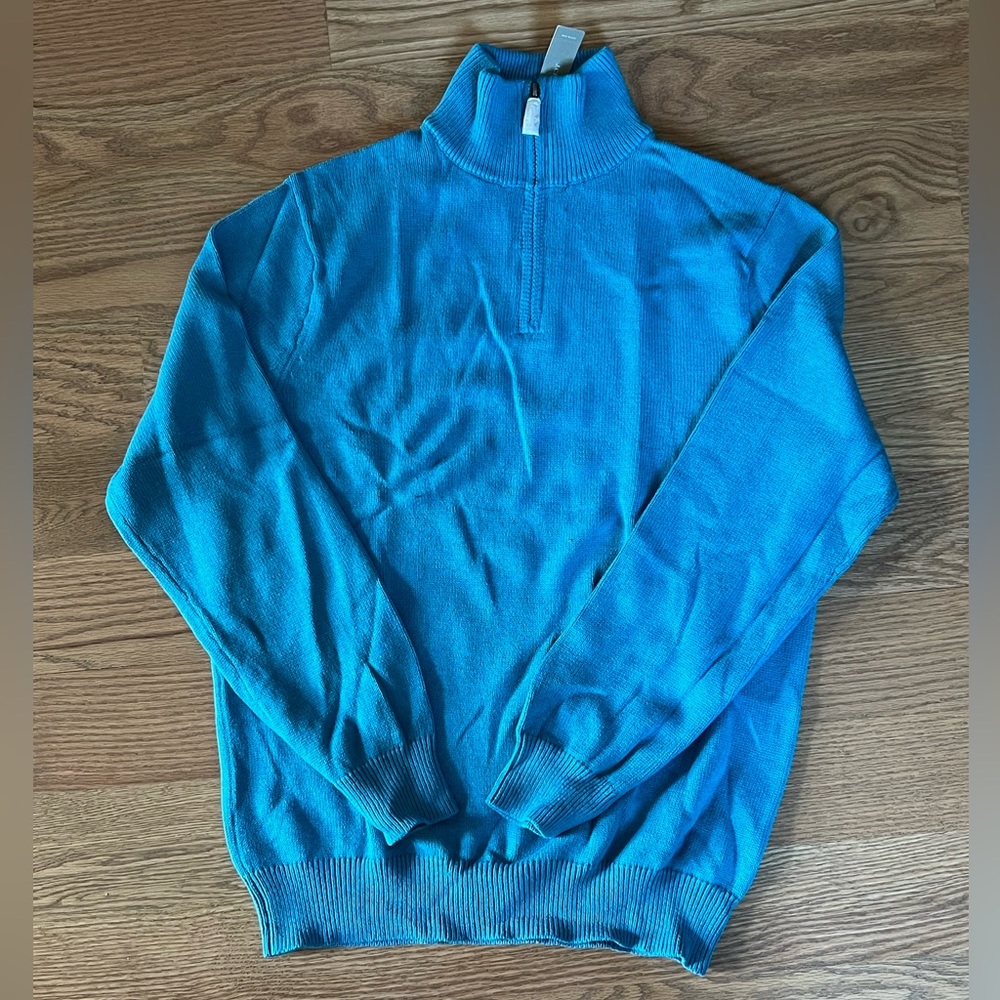 NWT J. Crew quarter zip sweater